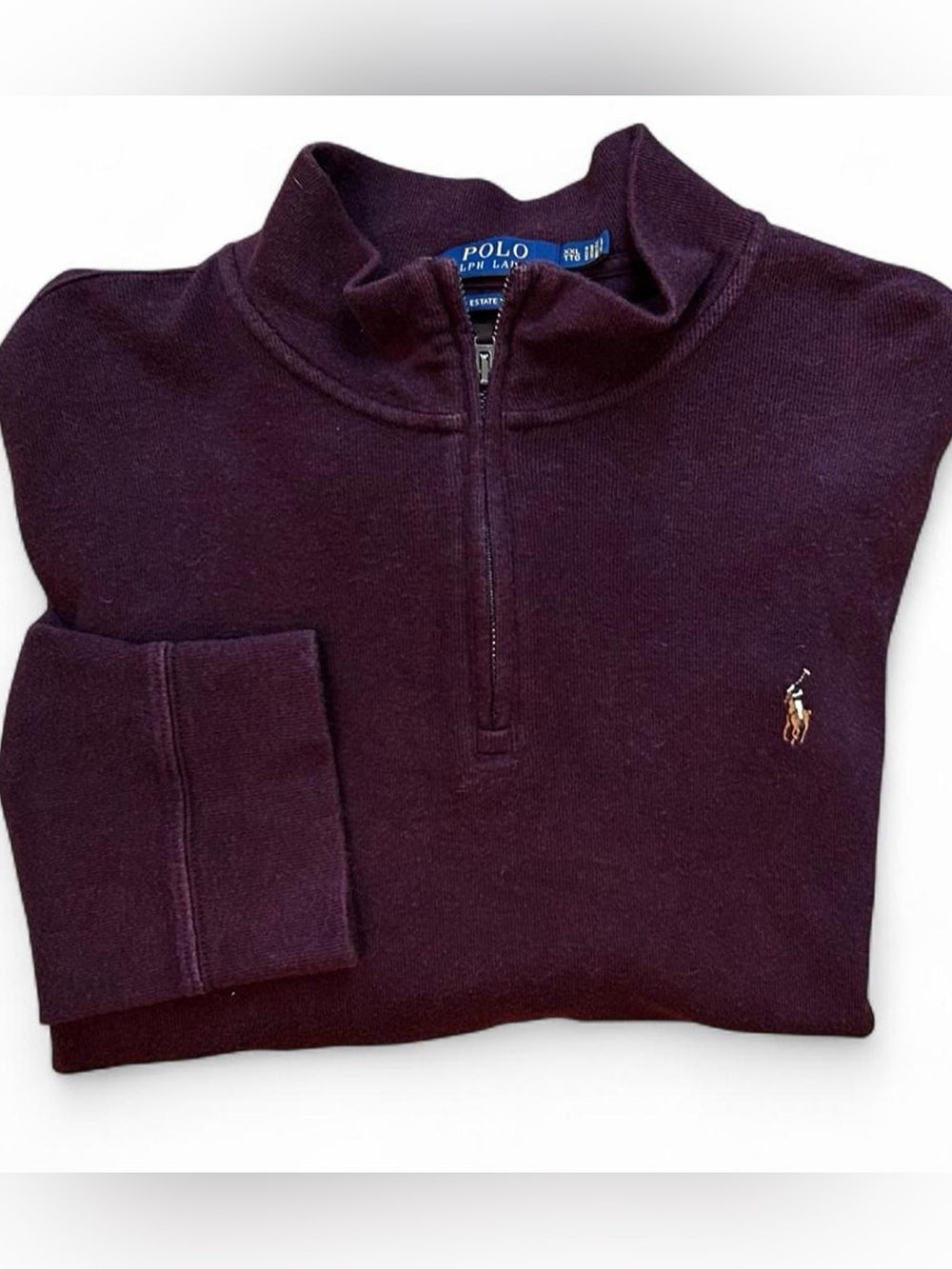 Polo by Ralph Lauren Men's 1/4 Zip Sweater XXL